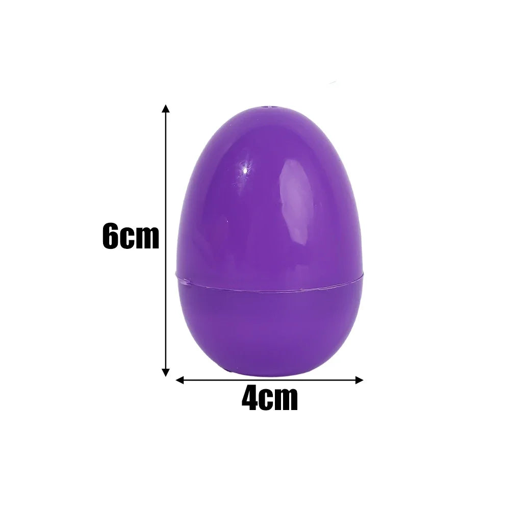 20/10PCS Colorful Easter Eggs Fillable Plastic Eggs Creative Easter Gift Box Children's Toys Wedding Birthday Party Decoration Lootquake LLC