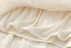 Women's High Waisted Slimming Sand Cake Skirt, Half Skirt, High-End Feeling Gauze, Long Skirt, Summer, , 2025 Hundred fold skirt