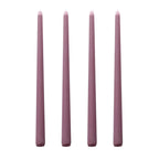 30CM Taper Candle 4 Pack - Home Interior Long Burning Dripless and Smokeless Candles Unscented - Valentines Candles for Home Lootquake LLC