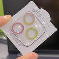 Glitter Full Cover Camera Lens Protector on For iPhone 12 13 11 Pro Max Mini 9H Tempered Glass Cover iPhone11 Camera Sticker Cap Lens Ring Cover Stevvex