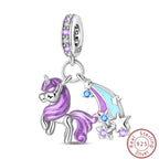 S925 Sterling Silver Princess Golf Hamster Camera Travel Three Piece Set Charms Beads 3mm DIY Fine Jewelry Making Lootquake LLC