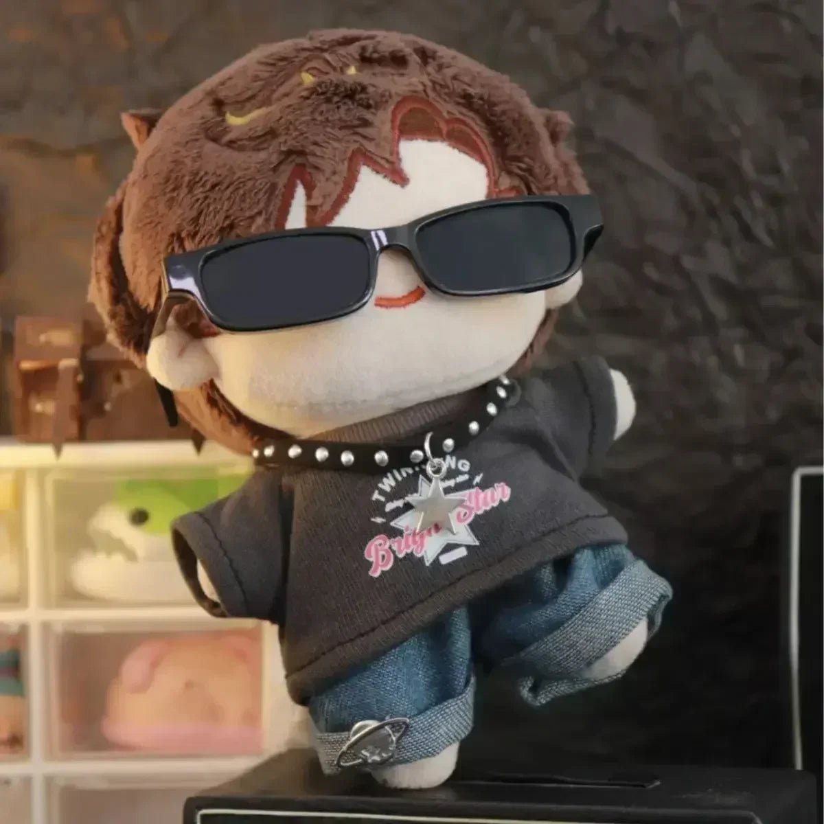 Labubu Clothes Doll American Hip Hop, V1 V2 Doll Clothing Accessories, Labubu Clothes Designer,15/17cm Doll Toy Lootquake LLC