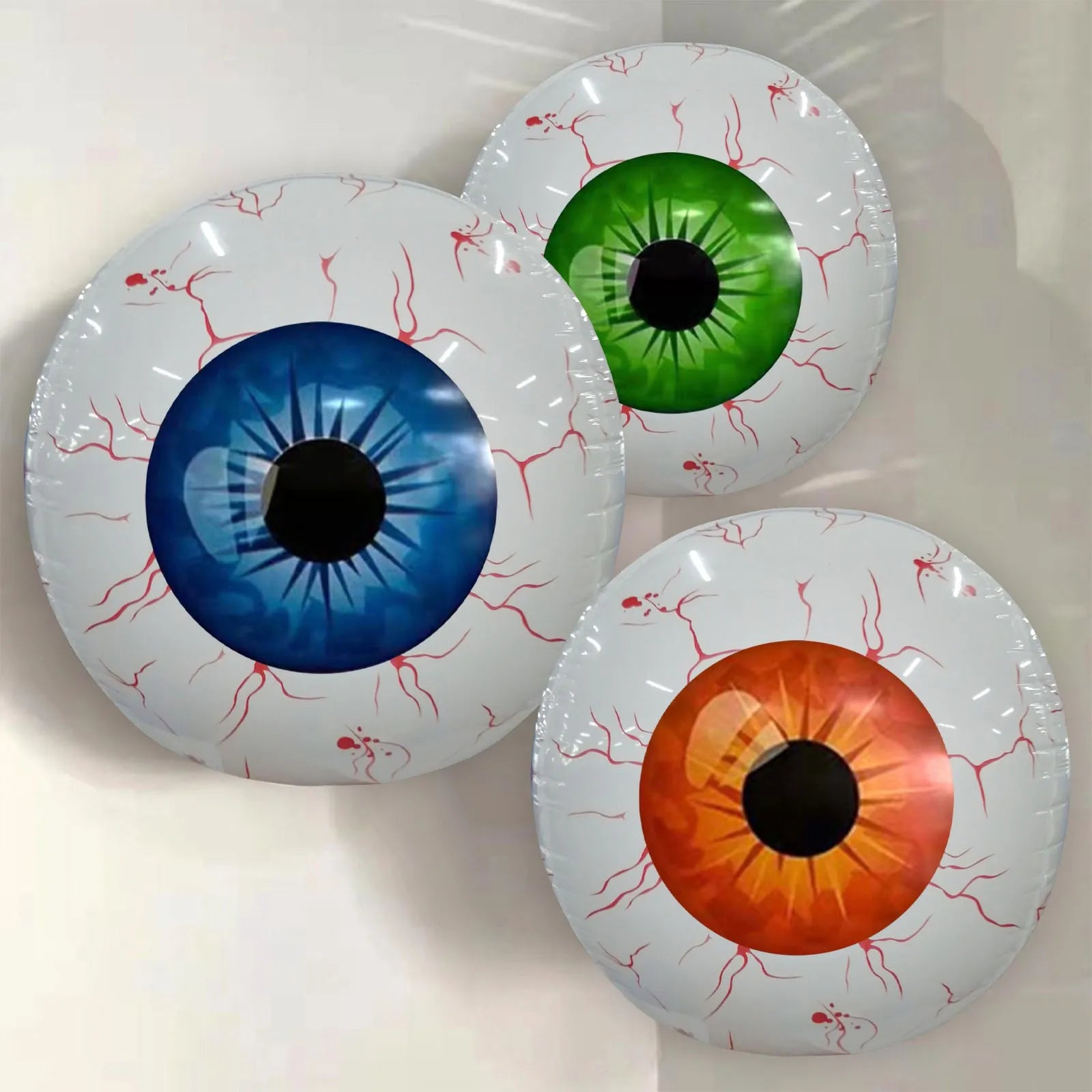 Halloween Inflatables Eyeball Decorations  Bloodshot Eyeballs Indoor Outdoor And Garden Halloween Decors Festival Decorations Lootquake LLC