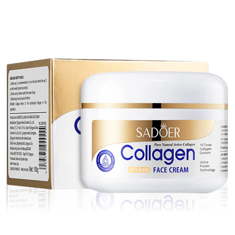 SADOER Collagen Firming Face Cream sknicare Moisturizing Hydrating Face Creams Faical Cream Beauty Face Skin Care Products Lootquake LLC