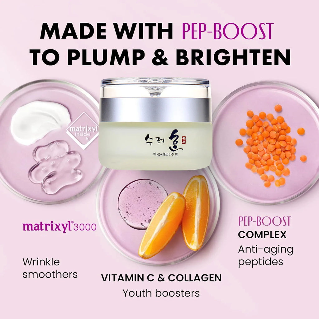 50g Collagen Face Cream Nourish Plump Up Skin,fresh Texture Cream Make Skin Younger Day/Night Cream Moisturizer Korean Cosmetics Lootquake LLC