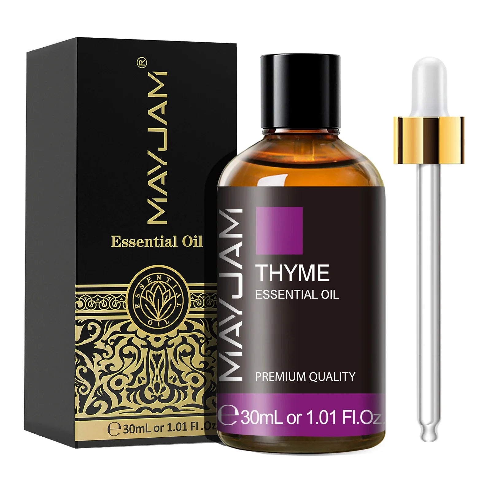MAYJAM 1PCS 30ML Aromatherapy Essential Oil Lavender Vanilla Jasmine Eucalyptus Peppermint Aroma Oil for Diffuser Candle Soap Lootquake LLC