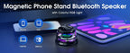 2025 New Portable Mini Bluetooth Speaker G200 RGB Lighting Magnetic Speaker BT5.3 Mini Sound Box 7 Hours Playback Phone Holder Lootquake LLC