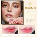 Lovely Honey Pot Lip Oil Lip Gloss Lip Balm Hydrating Lip Balm For Lip Care Moisturizing Clear Lip Oil Liquid Lipstick Lootquake LLC