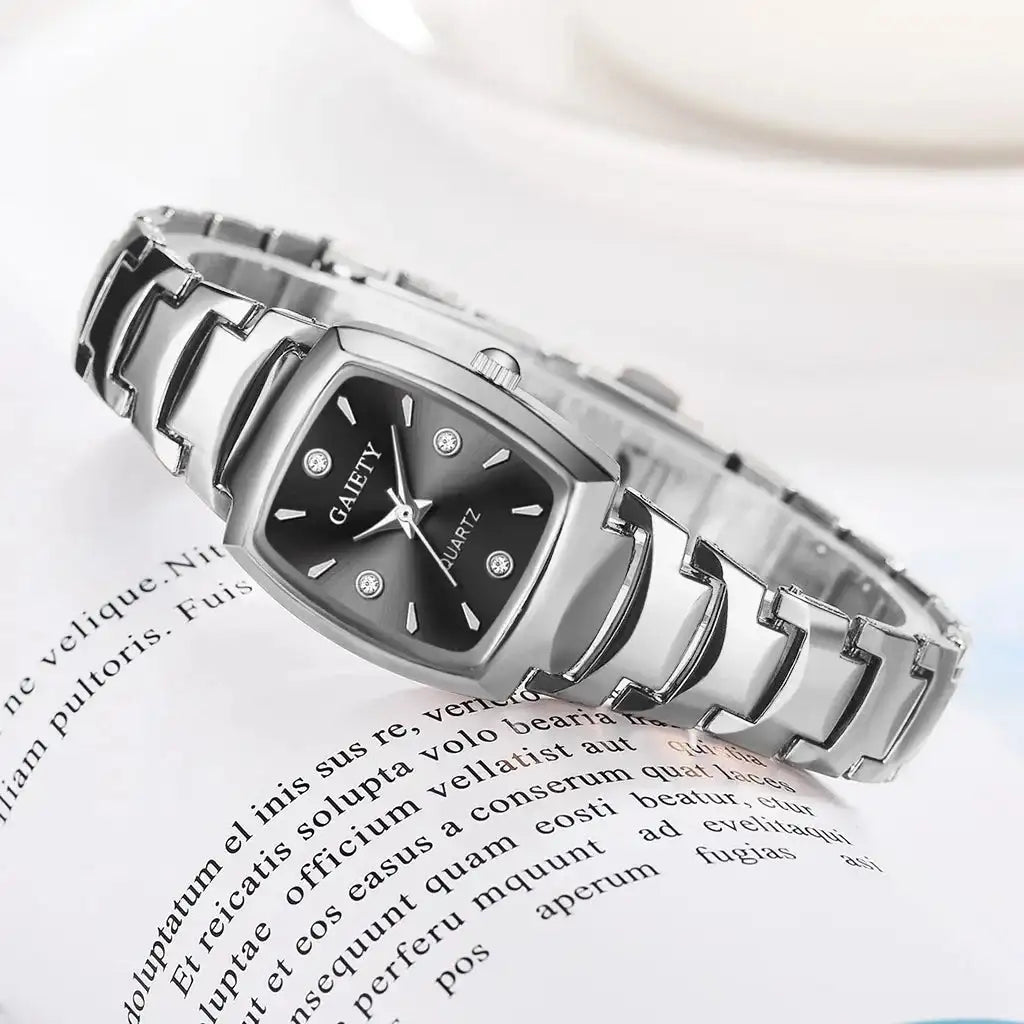 2024 Ladies Fashion Casual Quartz Watch Women Business Stainless Steel Strap Watch Women's Watch Clock Leisure Reloj Mujer