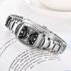 2024 Ladies Fashion Casual Quartz Watch Women Business Stainless Steel Strap Watch Women's Watch Clock Leisure Reloj Mujer