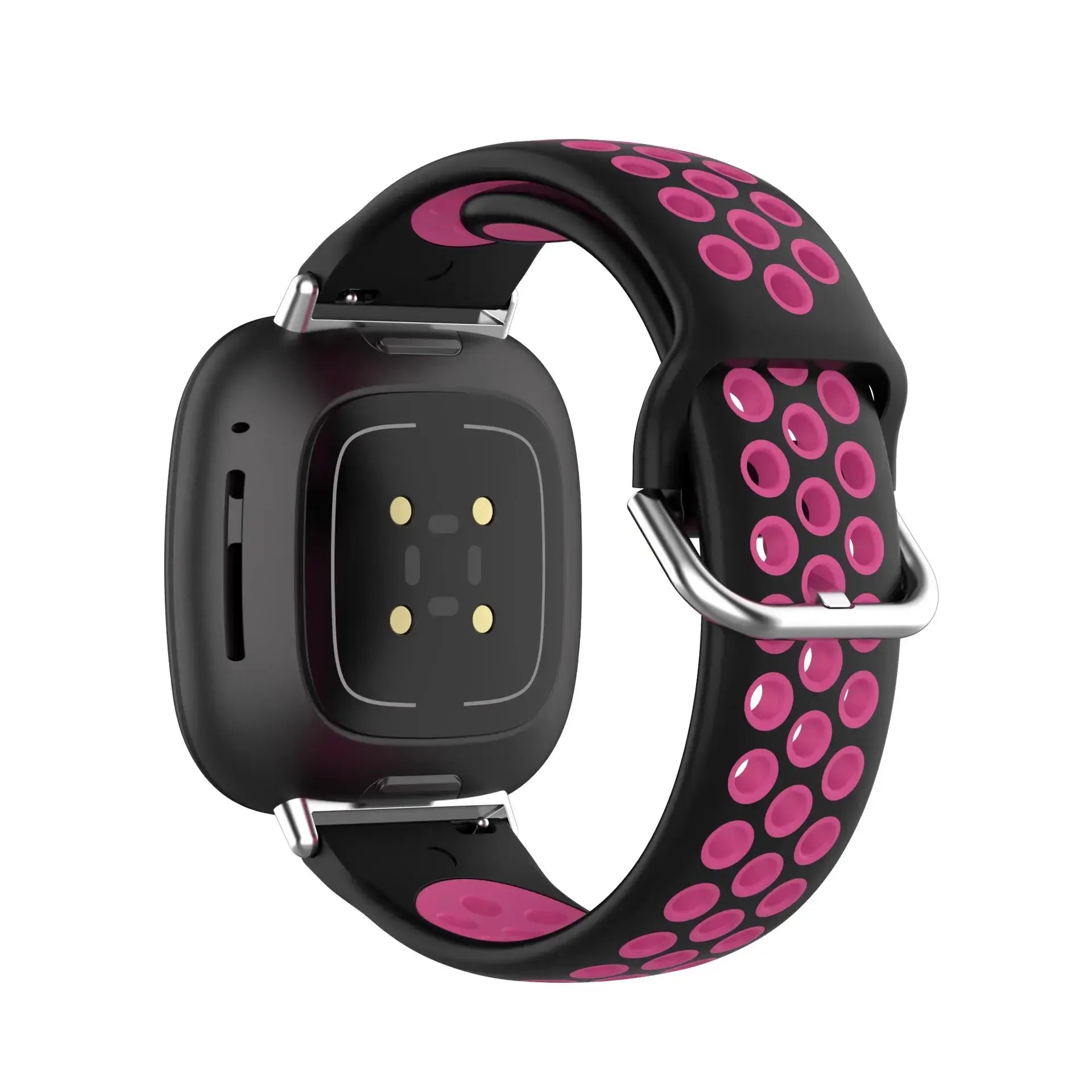 Fitbit Versa & Sense Silicone Band - Breathable Stylish Straps - SJB-DIAMOND ELITES