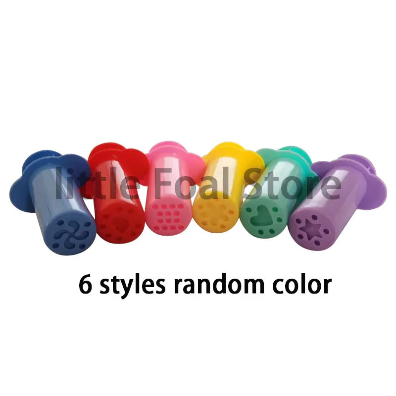 Dough Extruders Plasticine Molds Children DIY Handcraft Toys Accessories Multiple Shapes Model Play Dough Tools Kit Kids Gifts Lootquake LLC