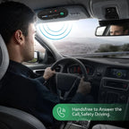 Bluetooth Speaker Handsfree Car Kit Sun Visor Clip Wireless Audio Receiver Speakerphone Wireless Stereo MP3 Music Player Lootquake LLC
