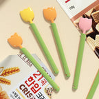 5Pcs Tulip Seal Clips Kitchen Food Snack Seal Sealing Bag Clips with Magnetic Storage Box Reusable Bag Sealer Home Storage Tools Lootquake LLC
