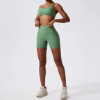 Ultra Comfort High-Waist Yoga Shorts THRIXINE