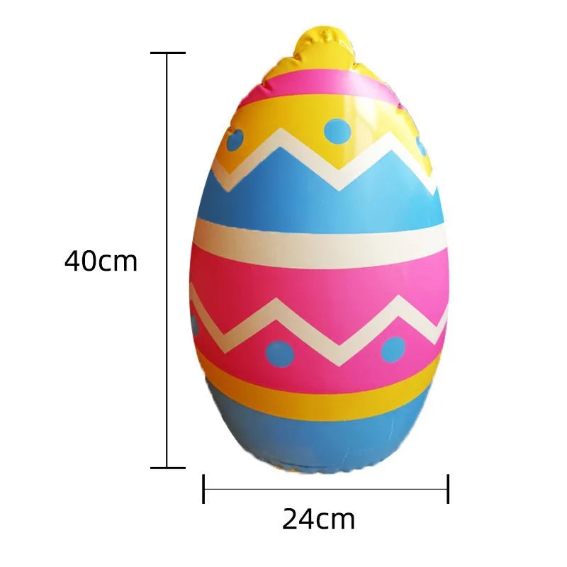Easter Bunny Inflatables Balloon Decorations Standing Carrot Balloons Cute Carrot Rabbit Happy Easter Party Birthday Decorations Lootquake LLC