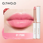 O.TWO.O Color Changing Lipstick Moisturizing Lip Balm Nourising Long Lasting Lip Gloss Natural Beeswax Lip Care Cosmetics