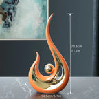 Ceramic Sculptures Ornaments Home Modern Decoration Abstract Statue Room Art Decor Luxury Porcelain Figurine Table Accessories Lootquake LLC