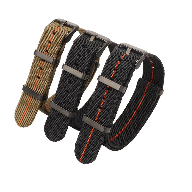 Amazfit Nylon Watch Band NATO Strap Waterproof Washable Elastic