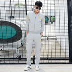 5XL 6XL Men's Plus Size Autumn Tracksuit Set THRIXINE