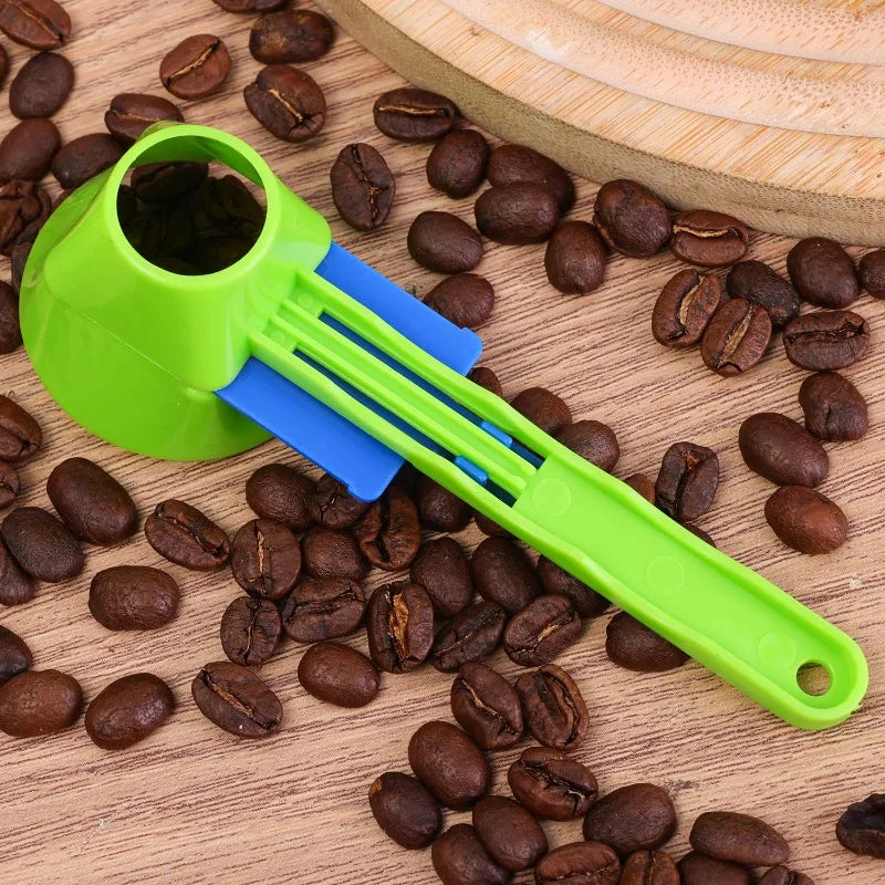 Creative Protein Powder Sliding Spoon Funnel Preparation for Protein Powder Coffee Sports Drinks Portable Home Kitchen Gadgets