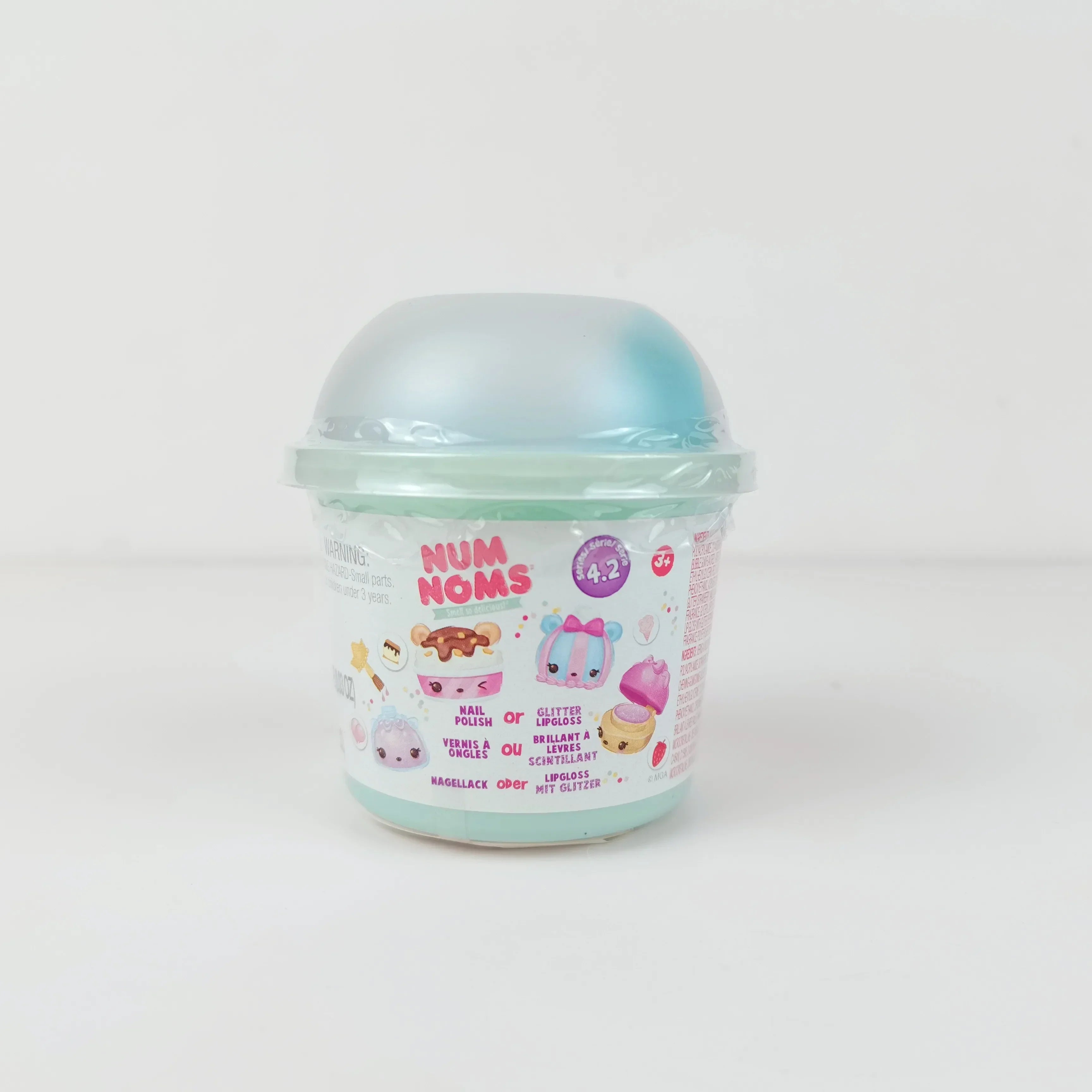 NumNoms Nail Polish Glitter Lipgloss Scented Light-up Num Nom Toy Collection Cute Animal Dolls Fun Play House Kids Birthday Gift Lootquake LLC