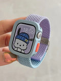 Apple Watch Nylon Strap - Durable Soft Fabric Band - SJB-DIAMOND ELITES