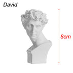 Mini Plaster Statue Greek Mythology Celebrities Famous Sculpture Figurine Drawing Practice Gypsum Bust Portraits Lootquake LLC