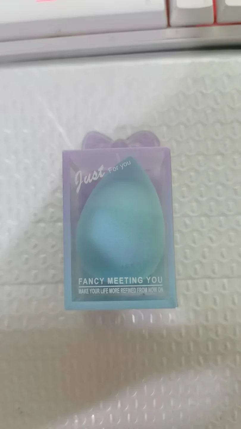 1pcs cosmetic powder puff soft and smooth women's makeup foundation sponge beauty makeup tool accessories drop-shaped Lootquake LLC