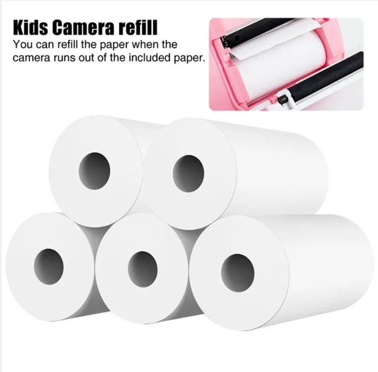 Digital Children Camera Photography Instant Print Camera 1080P HD Video Recorder Mini Thermal Printer Educational Birthday Gifts Lootquake LLC
