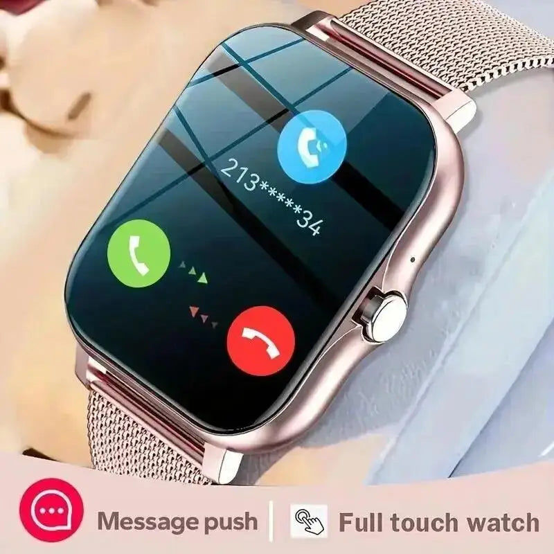 2024 Smart Watch Android Phone 1.44'' Inch Color Screen Bluetooth Call Blood Oxygen/Pressure Monitoring Smart Watch Women Men Lootquake LLC
