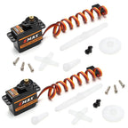 1-4PCS Emax ES08MA II Servo Motor SCX24 Servo 12g 15T Mini Metal Gear Servo for Axial SCX24 90081 Axi00006 Axi00002 Upgrades