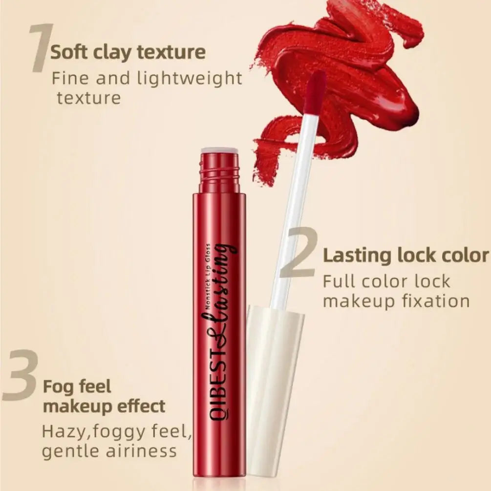 Luxury Matte Lip Gloss Set 12 Waterproof Shades Non Sticky Long Lasting Lipstick Kit For Daily Party Makeup Lootquake LLC