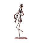 Musical Man Statue Musician Tabletop Figurine for Tabletop Spring Office Lootquake LLC