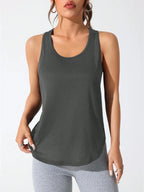 LOVELYX Flow: Women's Unique Letter Yoga-Run Vest THRIXINE