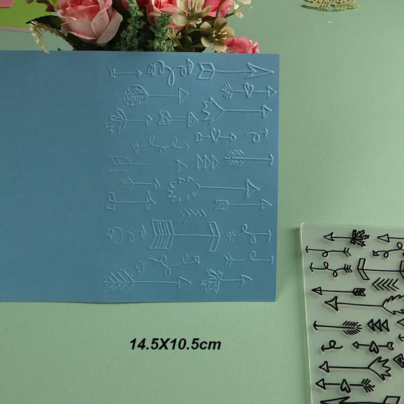 DUOFEN Crafts plastic embossing folder collection 2 paper embossing flower mold Christmas Birthday Easter day wedding Lootquake LLC