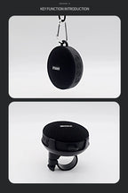 Bicycle Bluetooth Portable Wireless Sound Box with Bracket Handlebar Speaker Waterproof Subwoofer for Scooter Outdoor