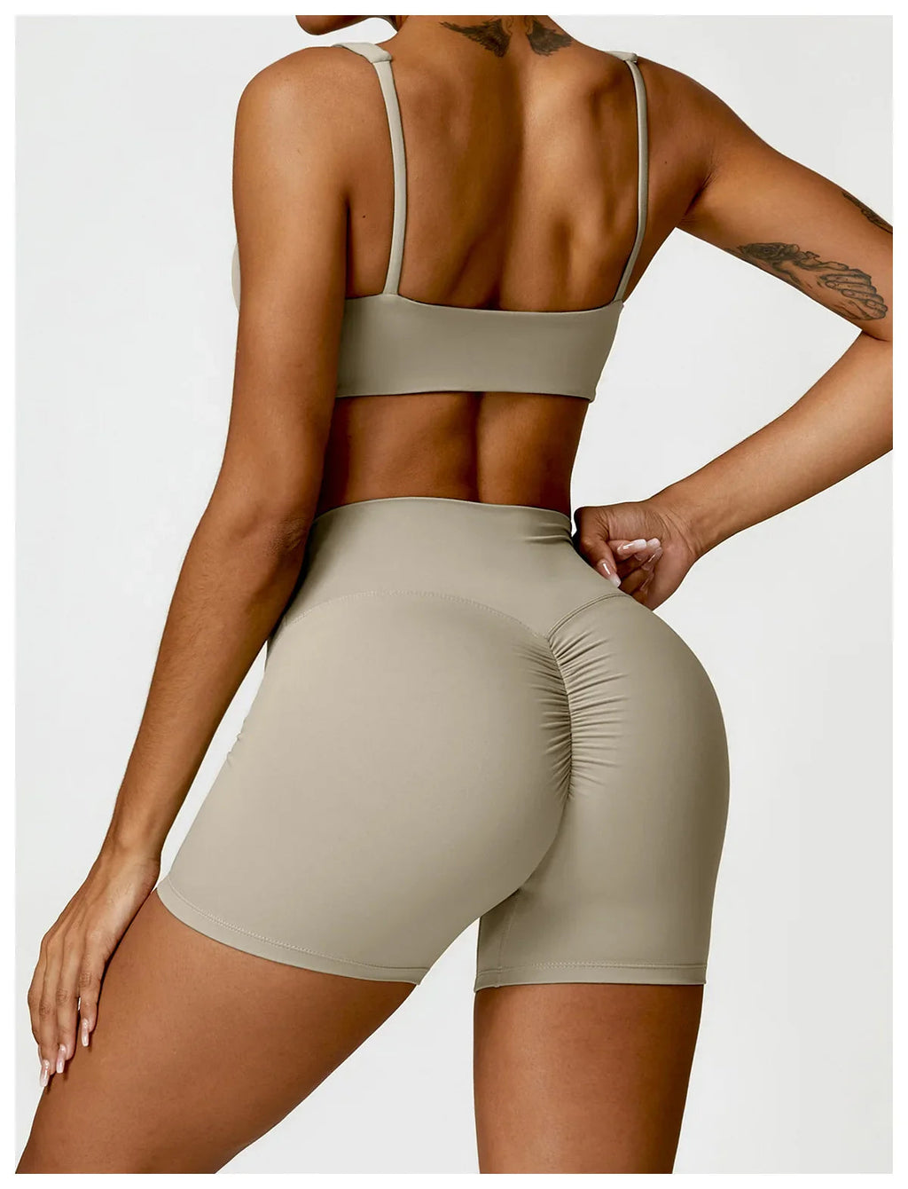 ElevateFit 2-Piece Yoga Ensemble: Comfort Meets Style THRIXINE