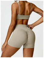 ElevateFit 2-Piece Yoga Ensemble: Comfort Meets Style THRIXINE
