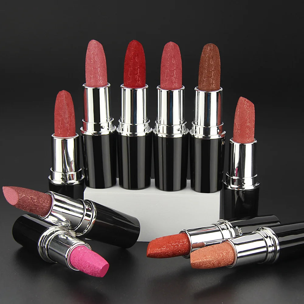 Makeup Non-sticky Non-fading Lipstick Pearlescent Long-lasting Moisturizing Fine Glitter Lip Gloss Hydrating Waterproof Lips Hot