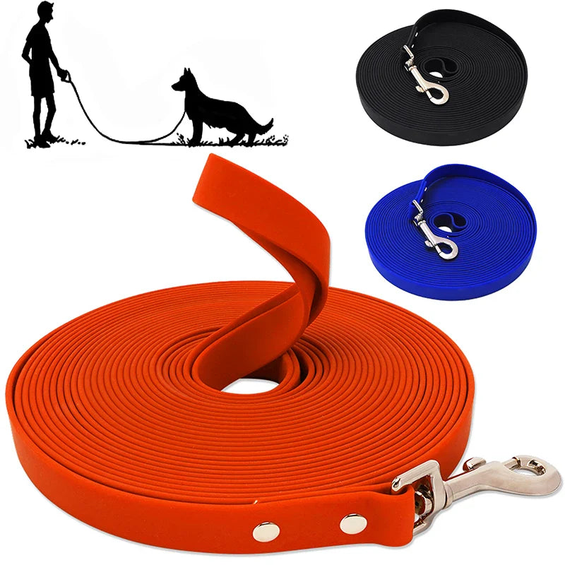 Waterproof Dog Leash Long Pvc Pet Leashes Easy To Clean Rope for Small Medium Large Big Dogs Walking Traning Lead 3m 5m10m 15m Lootquake LLC