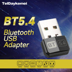 USB Bluetooth 5.4 5.3 Dongle Adapter for PC Speaker Wireless Mouse Keyboard Music Audio Receiver Transmitter Drive free Lootquake LLC