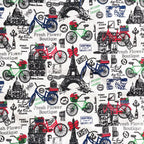 Newspaper Printed Fabric Quilting Cloth Cotton Linen For DIY Sewing Tablecloth Cushion Placemat Storage Bag Handicraft Materials Lootquake LLC
