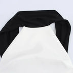 MUJER White Backless Short Dress Woman Halter Elegant Party Dresses for Women off Shoulder Mini Dress Women New in Dresses Woman