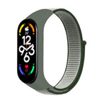 Nylon loop For Xiaomi Mi Band 7-7 nfc smartwatch Wristband Sports Miband7 Correa Replacement Bracelet smart band 7 6 5 3 4 Strap