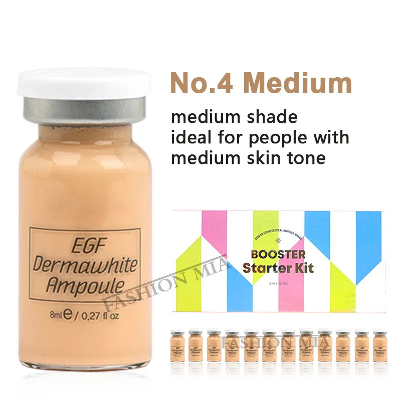 8ml BB Cream Glow Serum Ampoule Essence Facial Niacinamide/Peptide Foundation Moisturizing Hyaluronic Acid Skin Care Beauty Lootquake LLC