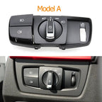 Dashboard Headlamp Headlight Switch Rotary Button Cover Panel Replacement For BMW 1 2 3 4 Series F20 F21 F22 F23 F30 F34 F32 F36