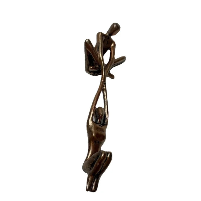 Man Lifting Woman Figurine Art Statue Lover Sculpture Ornament Home Desktop Decor Dancing Couple Sculpture Art Creative Artwork Lootquake LLC