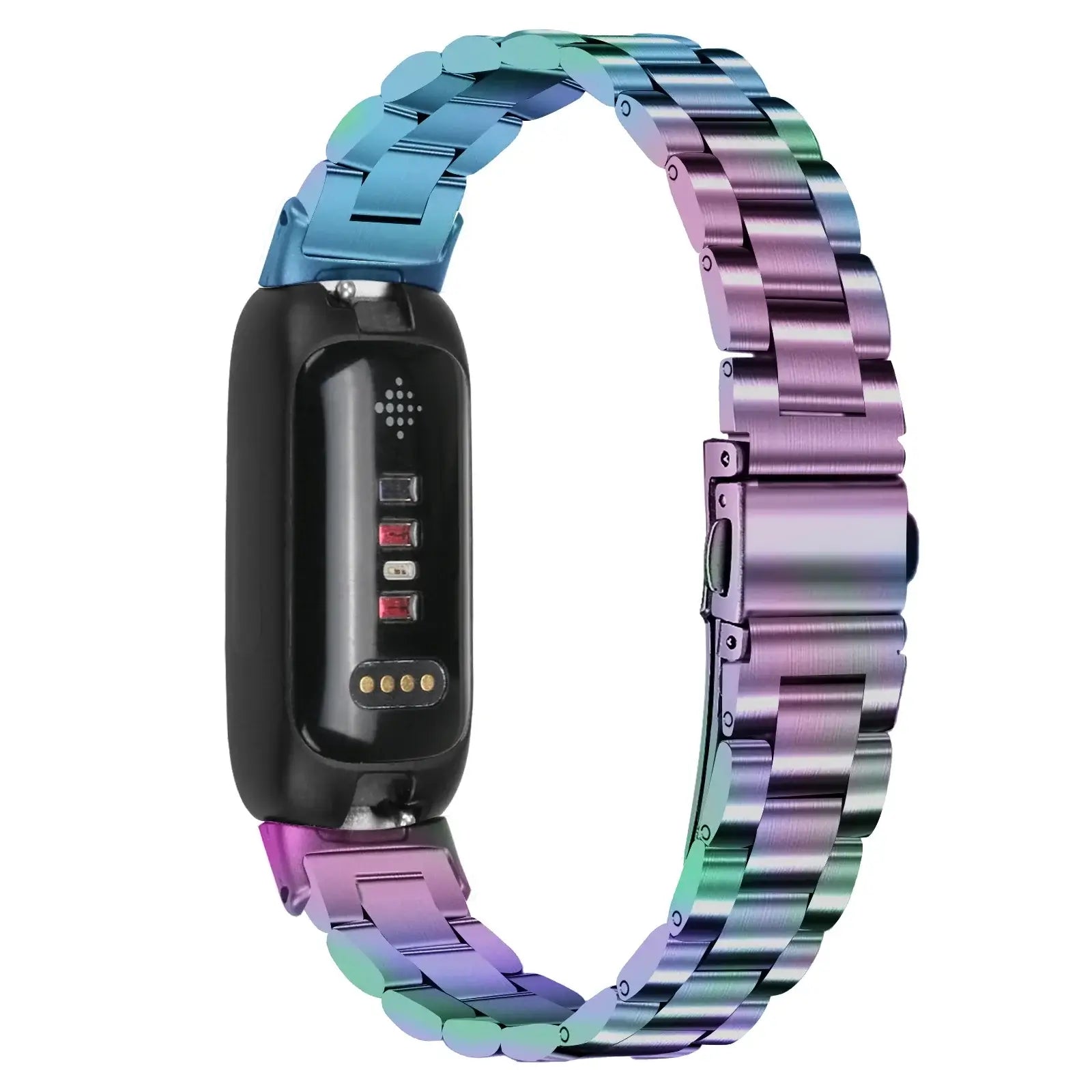 Fitbit Inspire 3 Stainless Steel Band – Premium Metal Strap - SJB-DIAMOND ELITES
