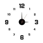 New 3D Acrylic Mirror Wall Clock Sticker for 40CM Fashion DIY Quartz Clocks Watch Home Decoration Living Room Stickers Lootquake LLC